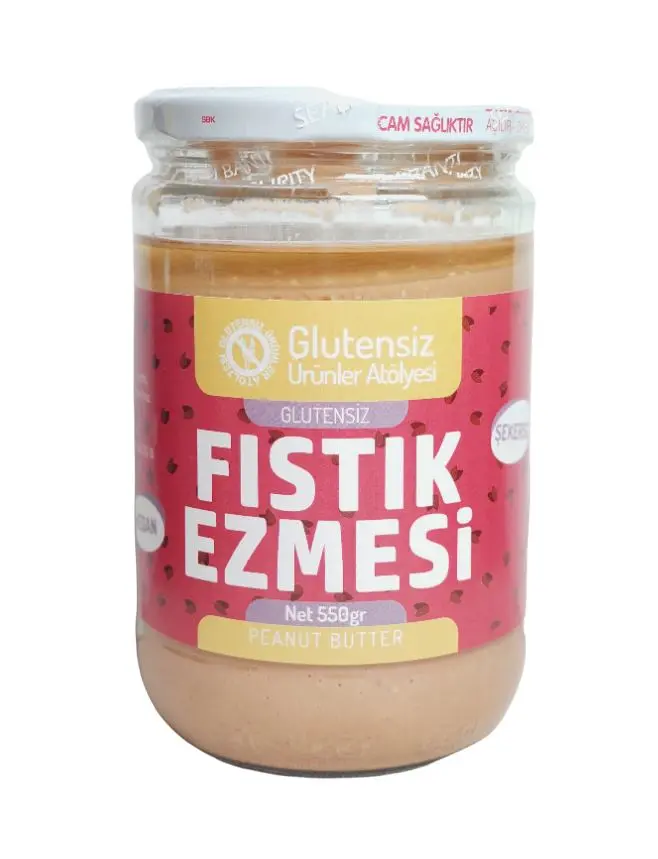 Glutensiz Ürünler Atölyesi - GUA Fıstık Ezmesi Krema 550g