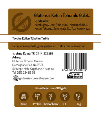 GUA Galeta - Keten Tohumu 100g