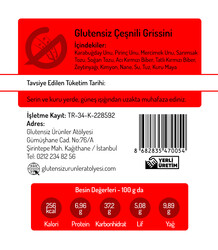 GUA Grissini - Çeşnili 80g - Thumbnail