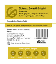GUA Grissini - Sumak 80g - Thumbnail