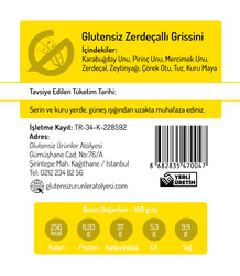 GUA Grissini - Zerdeçal 80g - Thumbnail